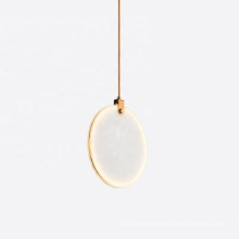 Modern Gold Circle Ring LED Pendant Lights  Hanging Lamp for Home Decor